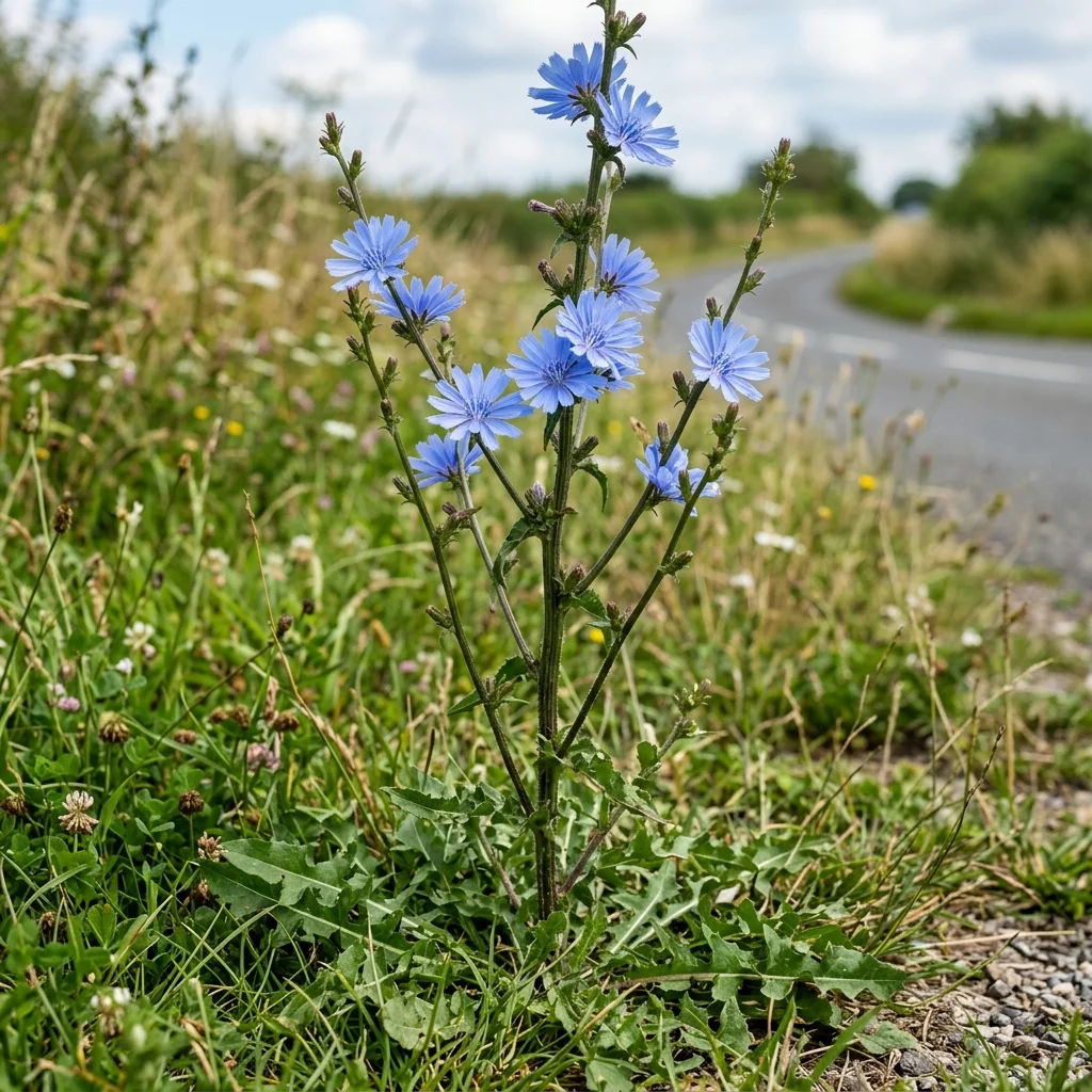 Identifica e controlla Chicory (Cichorium intybus) con Plant AI