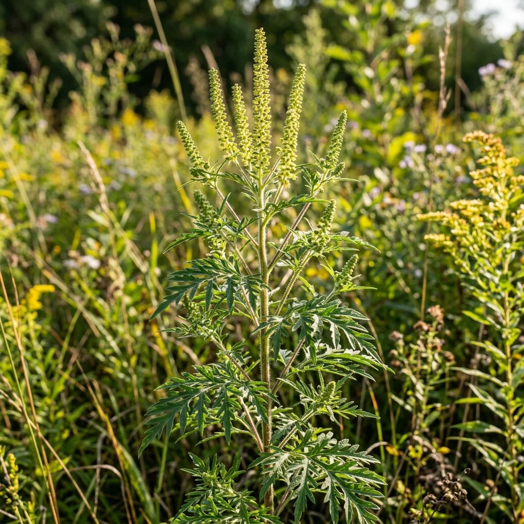 Identifica e controlla Common Ragweed (Ambrosia artemisiifolia) con Plant AI