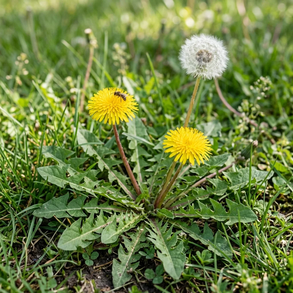 Identifica e controlla Dandelion (Taraxacum officinale) con Plant AI