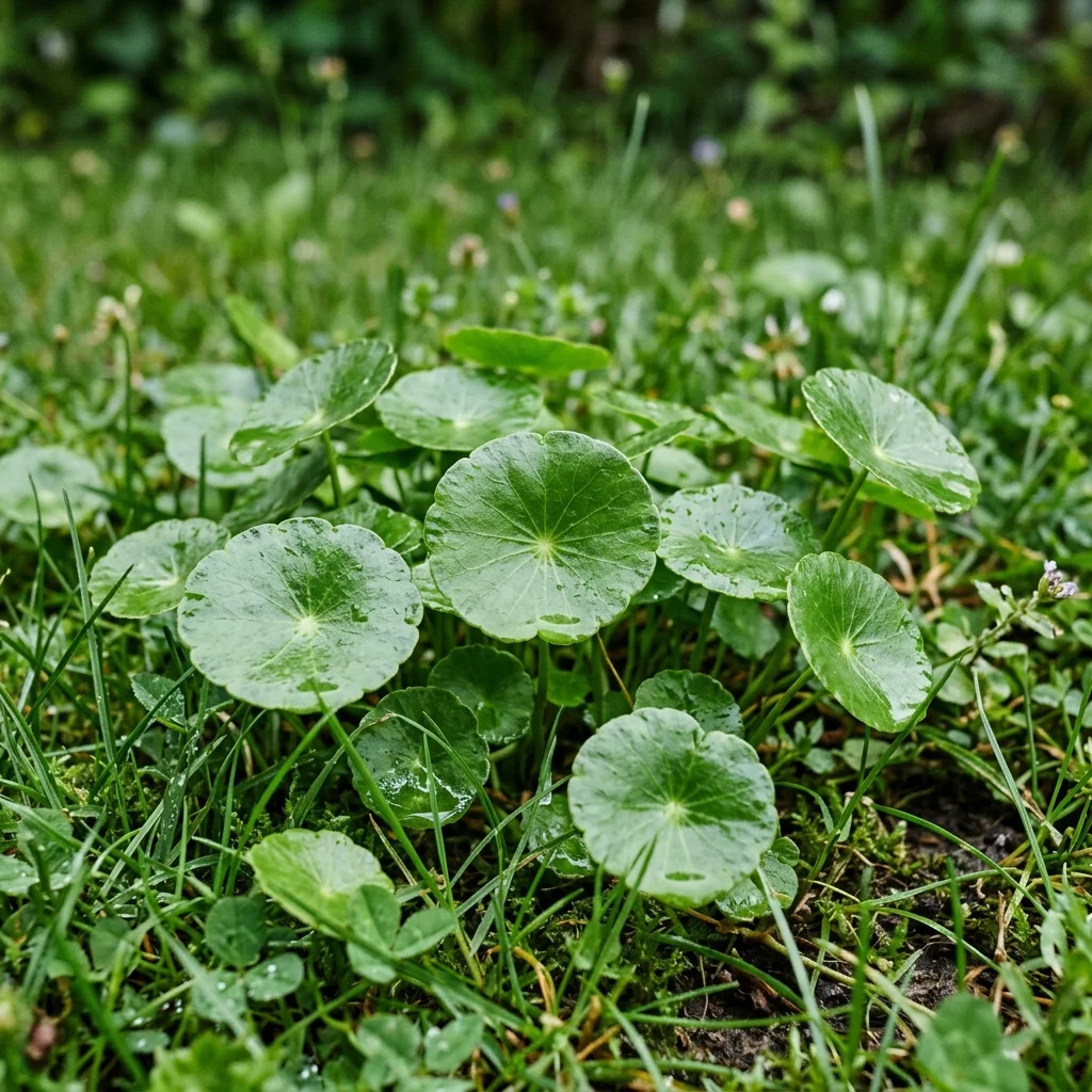 Identifica e controlla Dollarweed (Hydrocotyle umbellata) con Plant AI