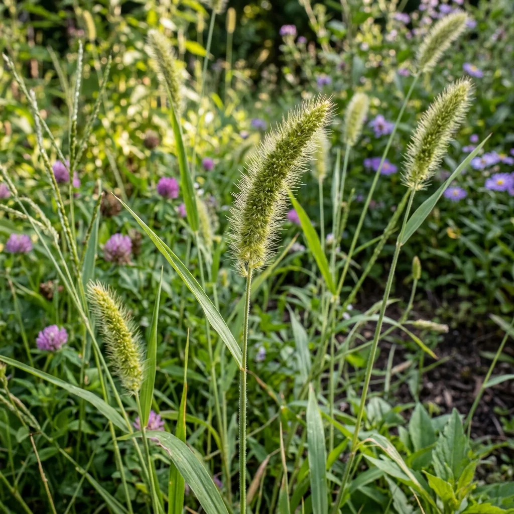 Identifica e controlla Foxtail (Setaria viridis) con Plant AI