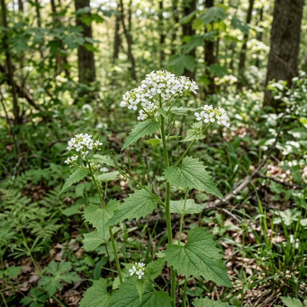 Identifica e controlla Garlic Mustard (Alliaria petiolata) con Plant AI
