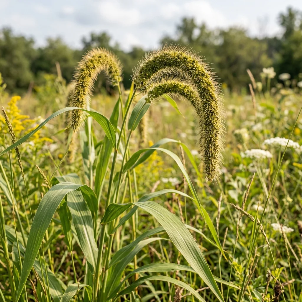 Identifica e controlla Giant Foxtail (Setaria faberi) con Plant AI