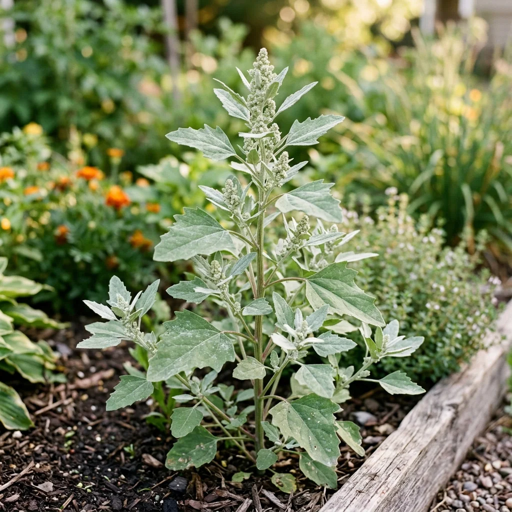 Identifica e controlla Lamb's Quarters (Chenopodium album) con Plant AI