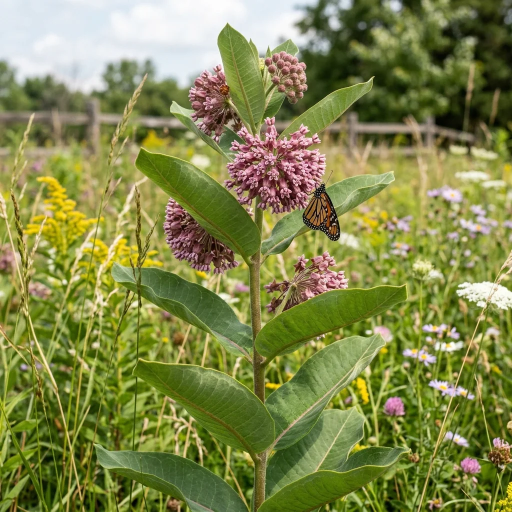 Identifica e controlla Milkweed (Asclepias syriaca) con Plant AI