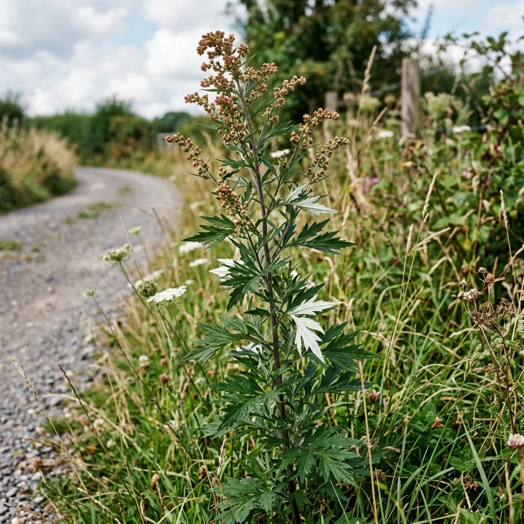 Identifica e controlla Mugwort (Artemisia vulgaris) con Plant AI