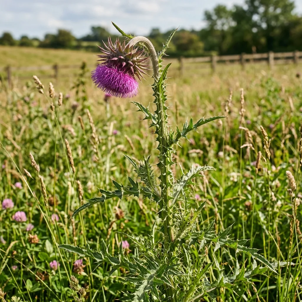 Identifica e controlla Musk Thistle (Carduus nutans) con Plant AI
