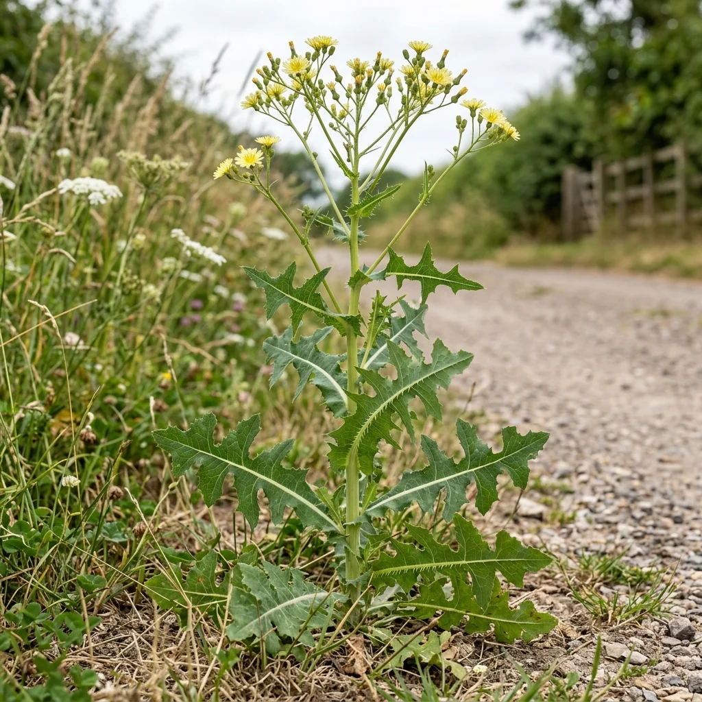 Identifica e controlla Prickly Lattuga (Lactuca serriola) con Plant AI