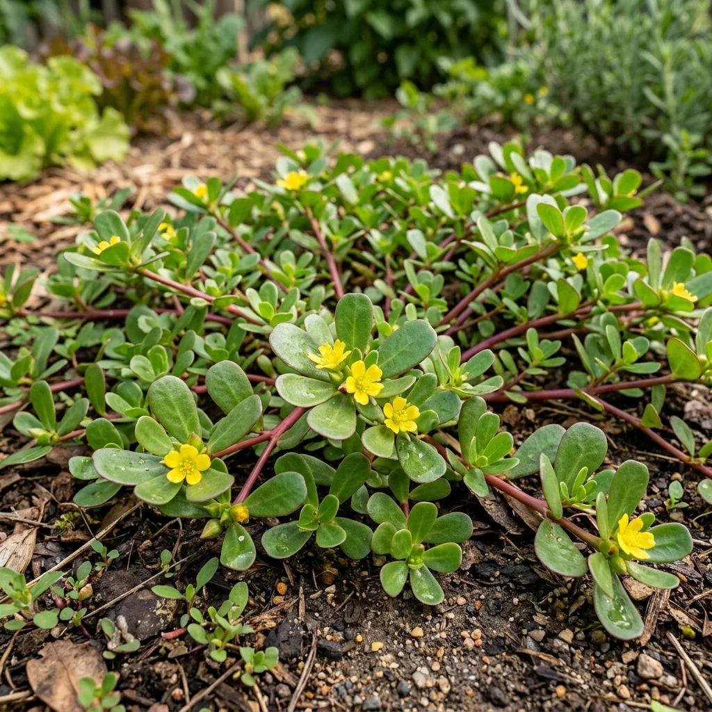 Identifica e controlla Purslane (Portulaca oleracea) con Plant AI