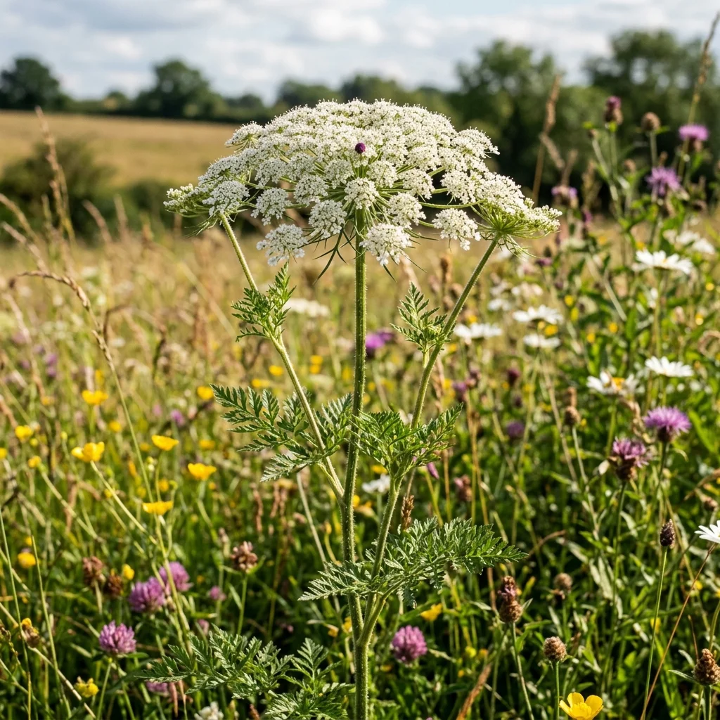 Identifica e controlla Wild Carota (Daucus carota) con Plant AI