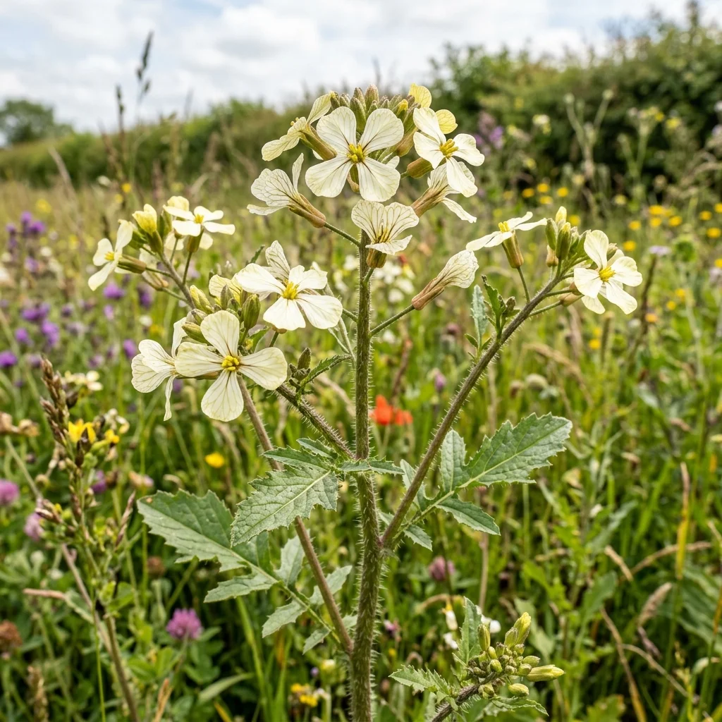 Identifica e controlla Wild Radish (Raphanus raphanistrum) con Plant AI