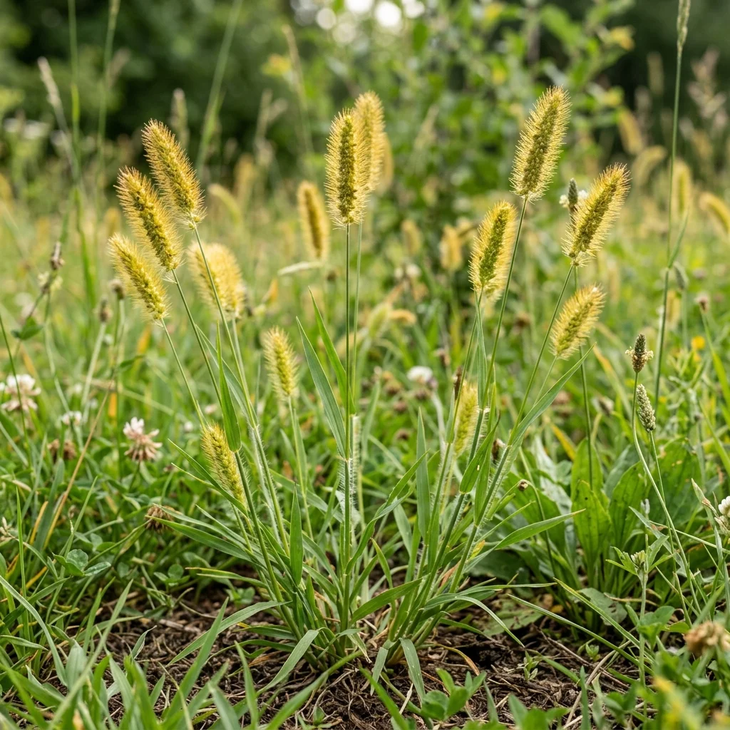 Identifica e controlla Yellow Foxtail (Setaria pumila) con Plant AI